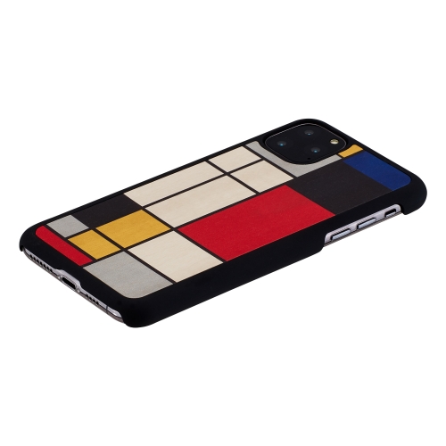 MAN&WOOD iPhone 11 Pro Max Mondrian Black Vāciņš