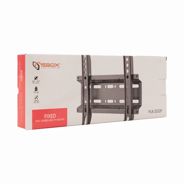 Sbox PLB-2522F 23"-43" LED TV kinnitus 35kg