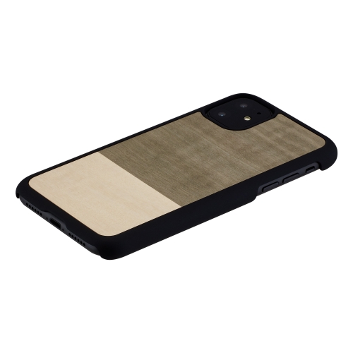 MAN&WOOD iPhone 11 ümbris Einstein Black