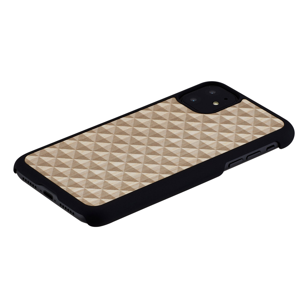 MAN&WOOD iPhone 11 soomusrüü must kaitsekorpus vastupidav kaitse