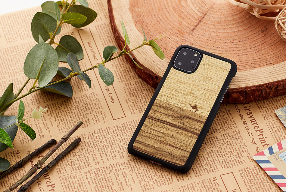 MAN&WOOD iPhone 11 Pro dėklas Terra Juodas