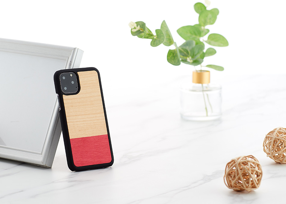 MAN&WOOD iPhone 11 Pro Case Miss Match Black