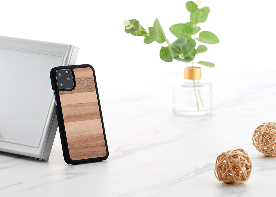 MAN&WOOD iPhone 11 Pro ümbris - Sabbia Black