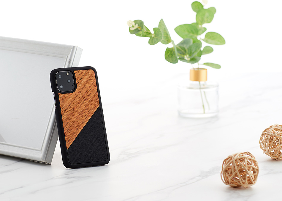 MAN&WOOD iPhone 11 Pro Dėklas Western Black
