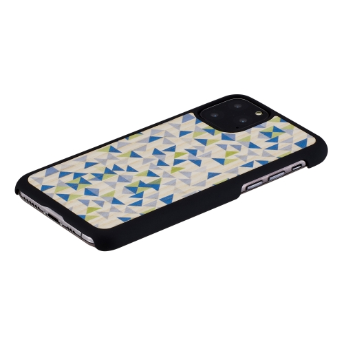 MAN&WOOD iPhone 11 Pro Korpus Sinine Must Kolmnurk