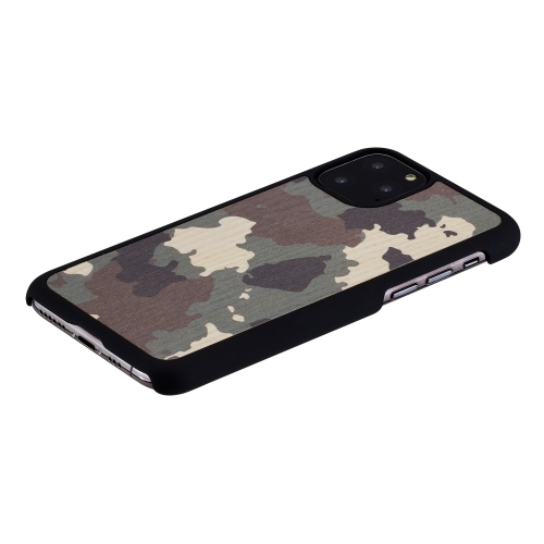 MAN&WOOD iPhone 11 Pro Kamufliažas Juodas Dėklas