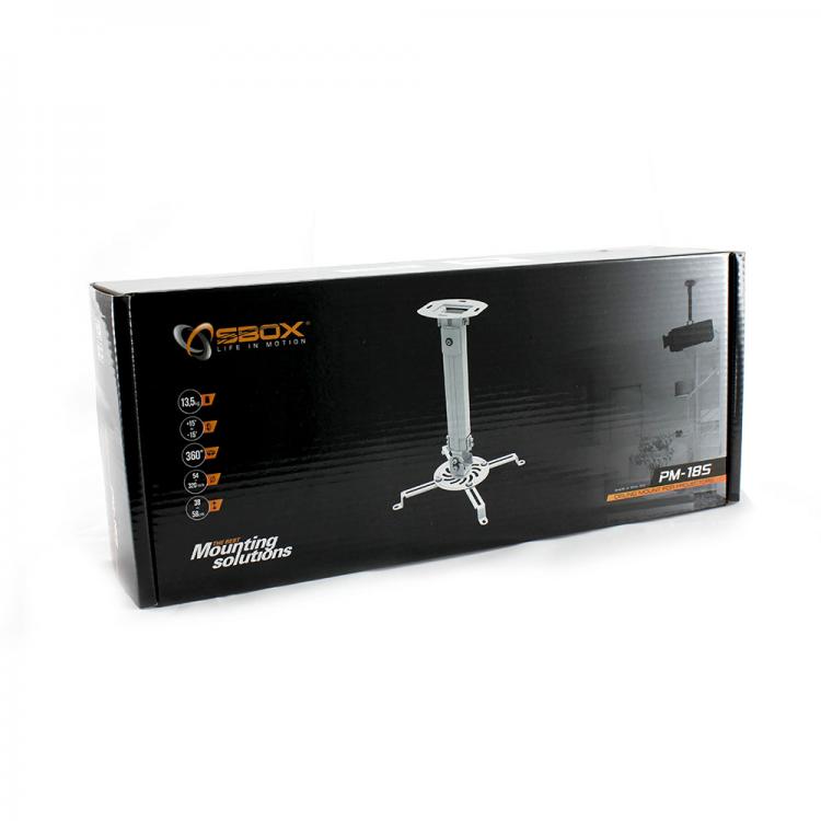 Sbox PM-18S Projector Ceiling Mount Adjustable