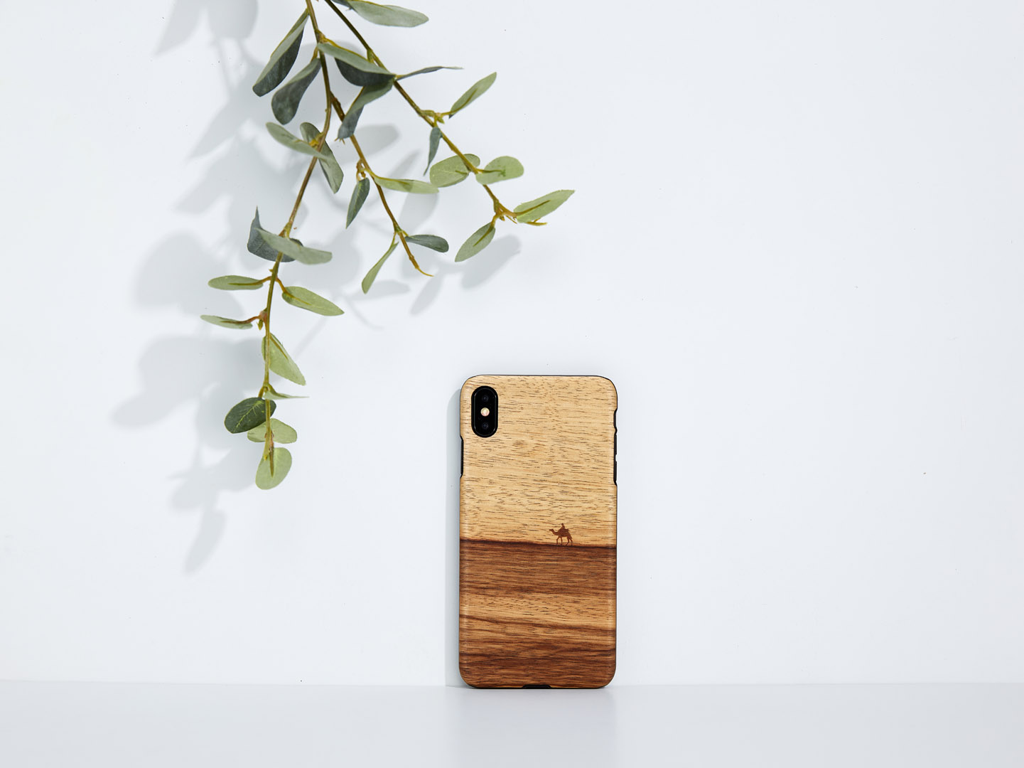 MAN&WOOD iPhone XS Max Case Terra Black