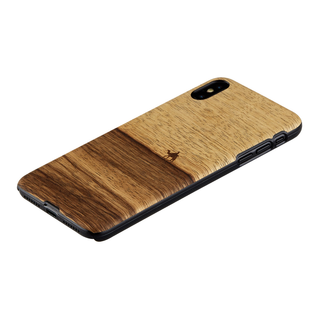 MAN&WOOD iPhone XS Max Case Terra Black