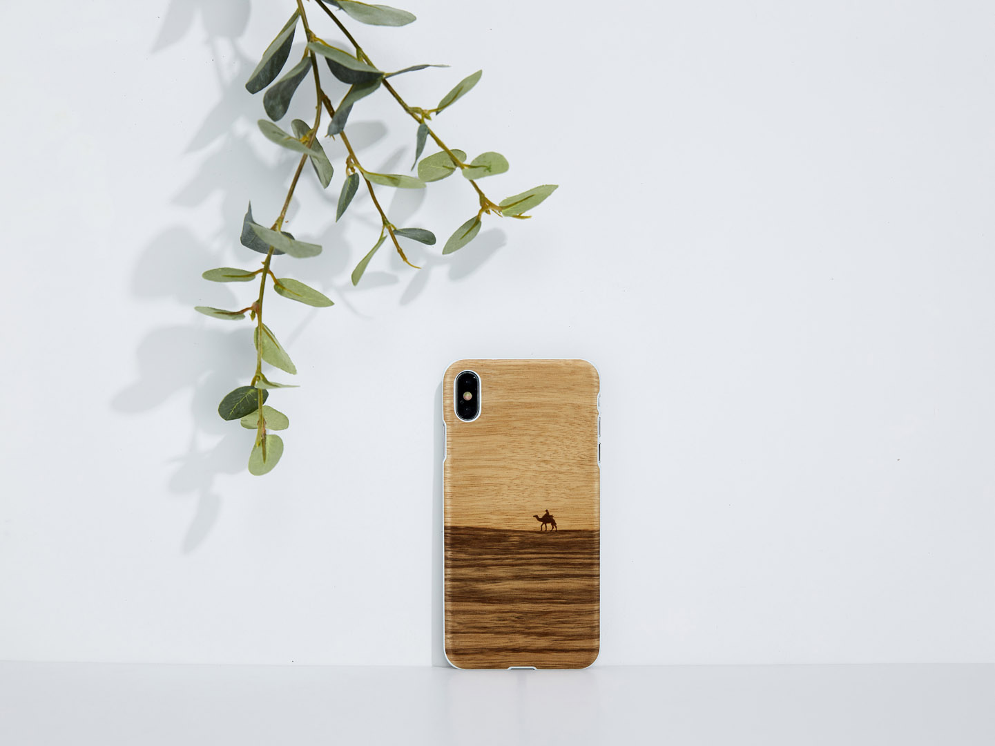 MAN&WOOD iPhone XS Max vāks Terra White