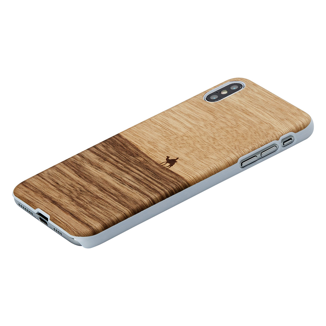MAN&WOOD iPhone XS Max vāks Terra White