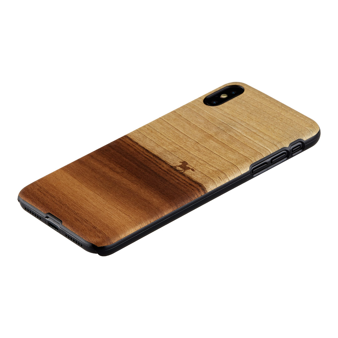 MAN&WOOD iPhone XS Max Vāciņš Mustang Melns