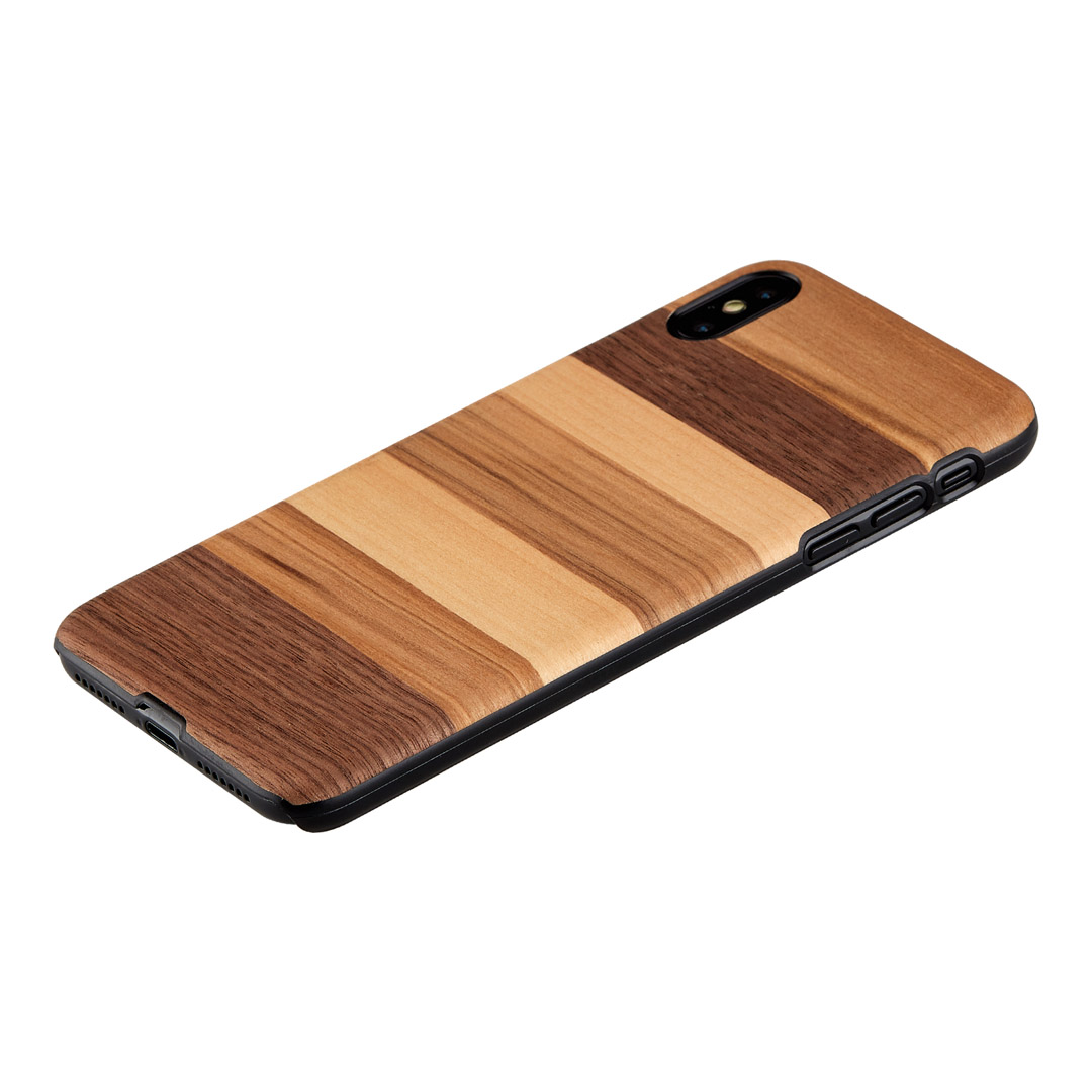 MAN&WOOD iPhone XS Max Case Sabbia Black