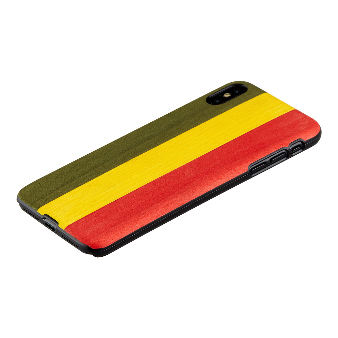 MAN&WOOD iPhone XS Max Korpus Reggae Must