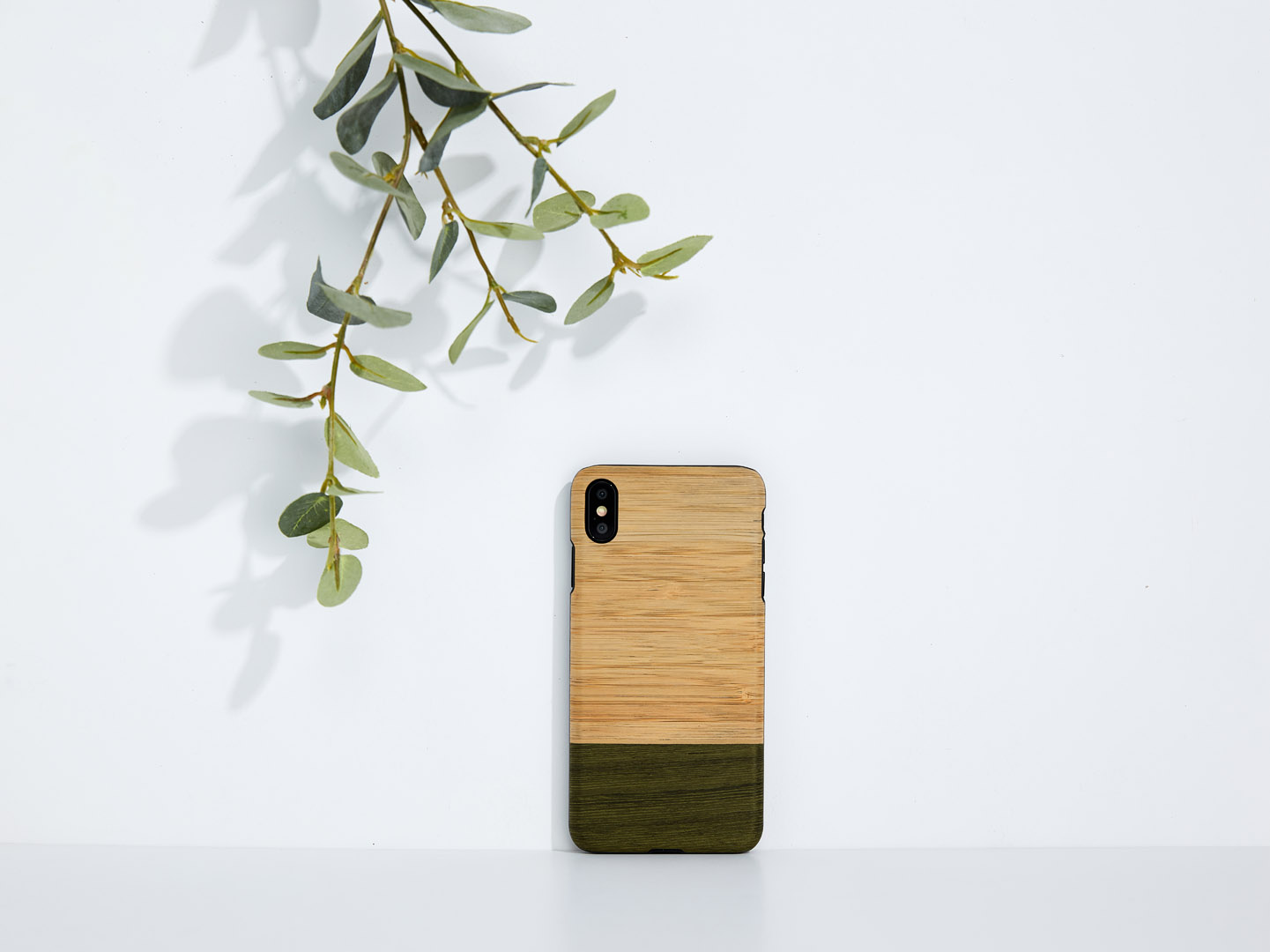 MAN&WOOD iPhone XS Max Bambusa Meža Vāciņš