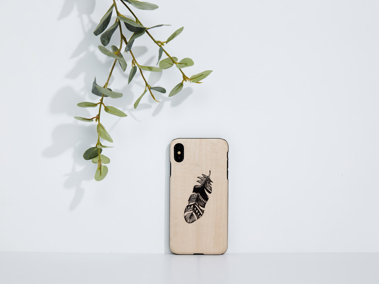 MAN&WOOD iPhone XS Max Case Indian Black