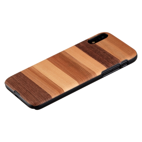 MAN&WOOD iPhone XR Vāciņš Sabbia Melns