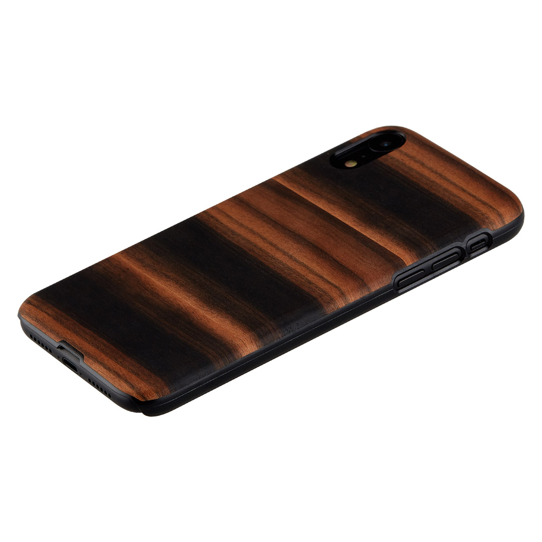 MAN&WOOD iPhone XR Case Ebony Black