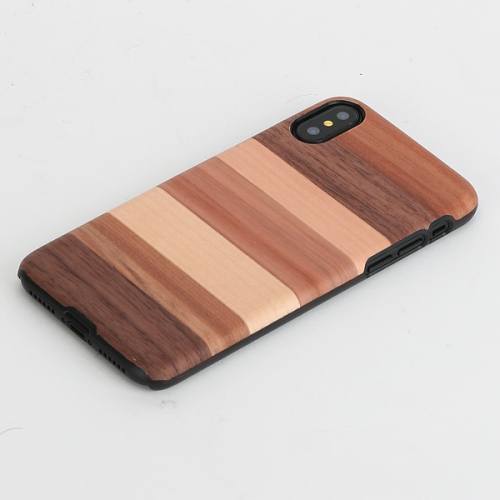 MAN&WOOD чехол для iPhone X XS Sabbia Black