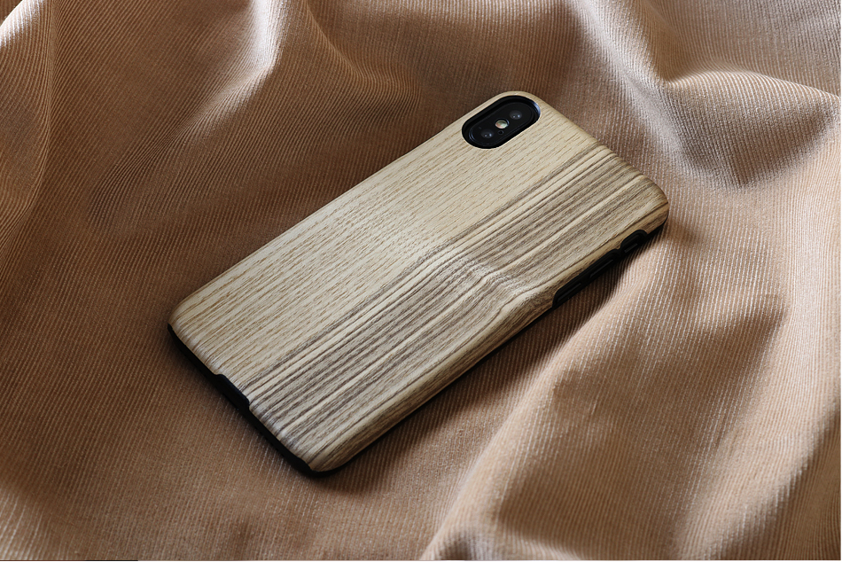 MAN&WOOD iPhone X/XS Case Vintage Olive Black