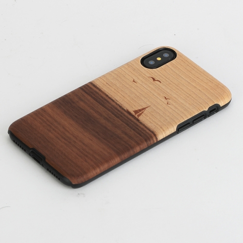 MAN&WOOD iPhone X/XS Mare Black Case
