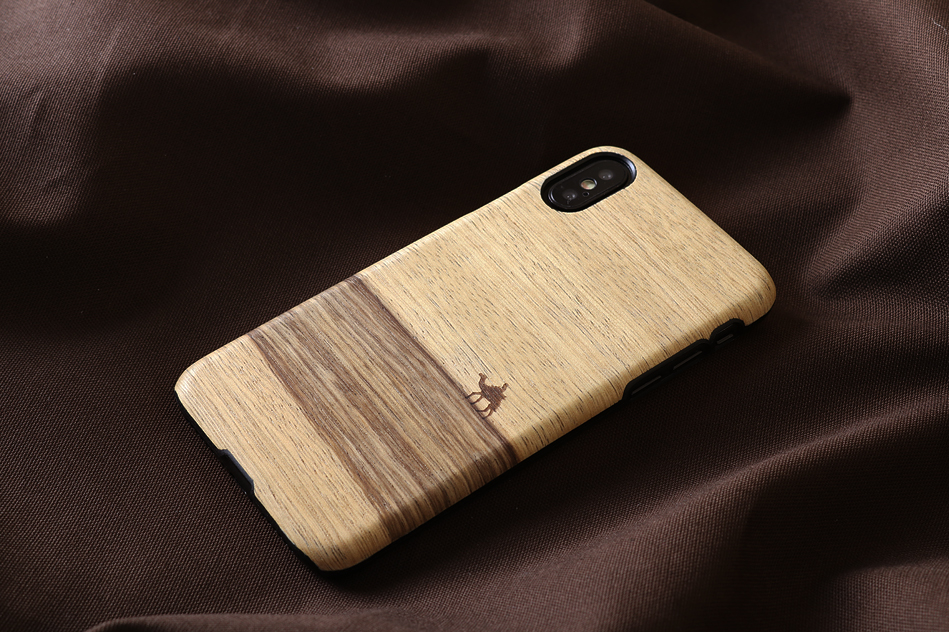 MAN&WOOD iPhone X/XS Terra Black Case