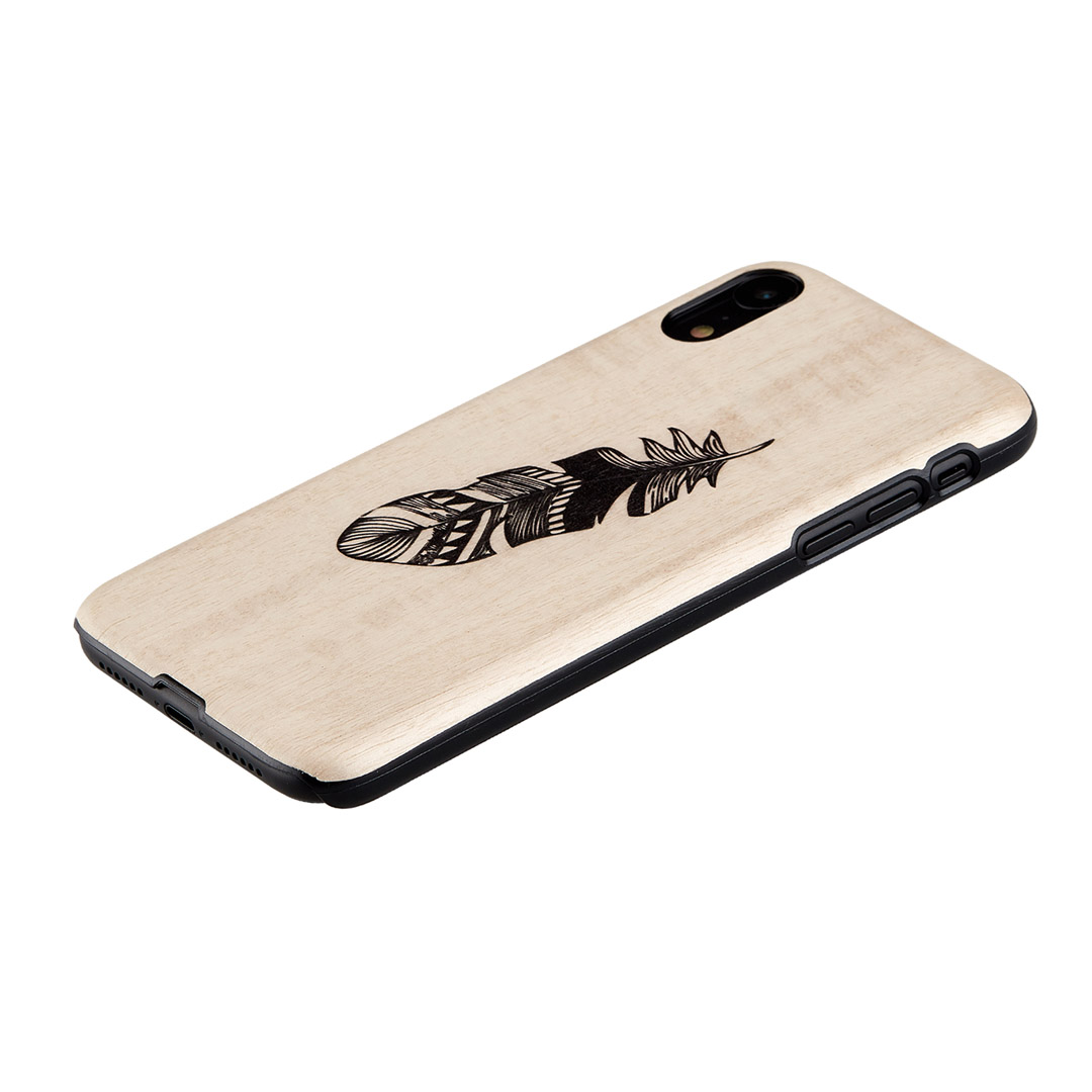 MAN&WOOD iPhone X/XS ümbris Indian Black