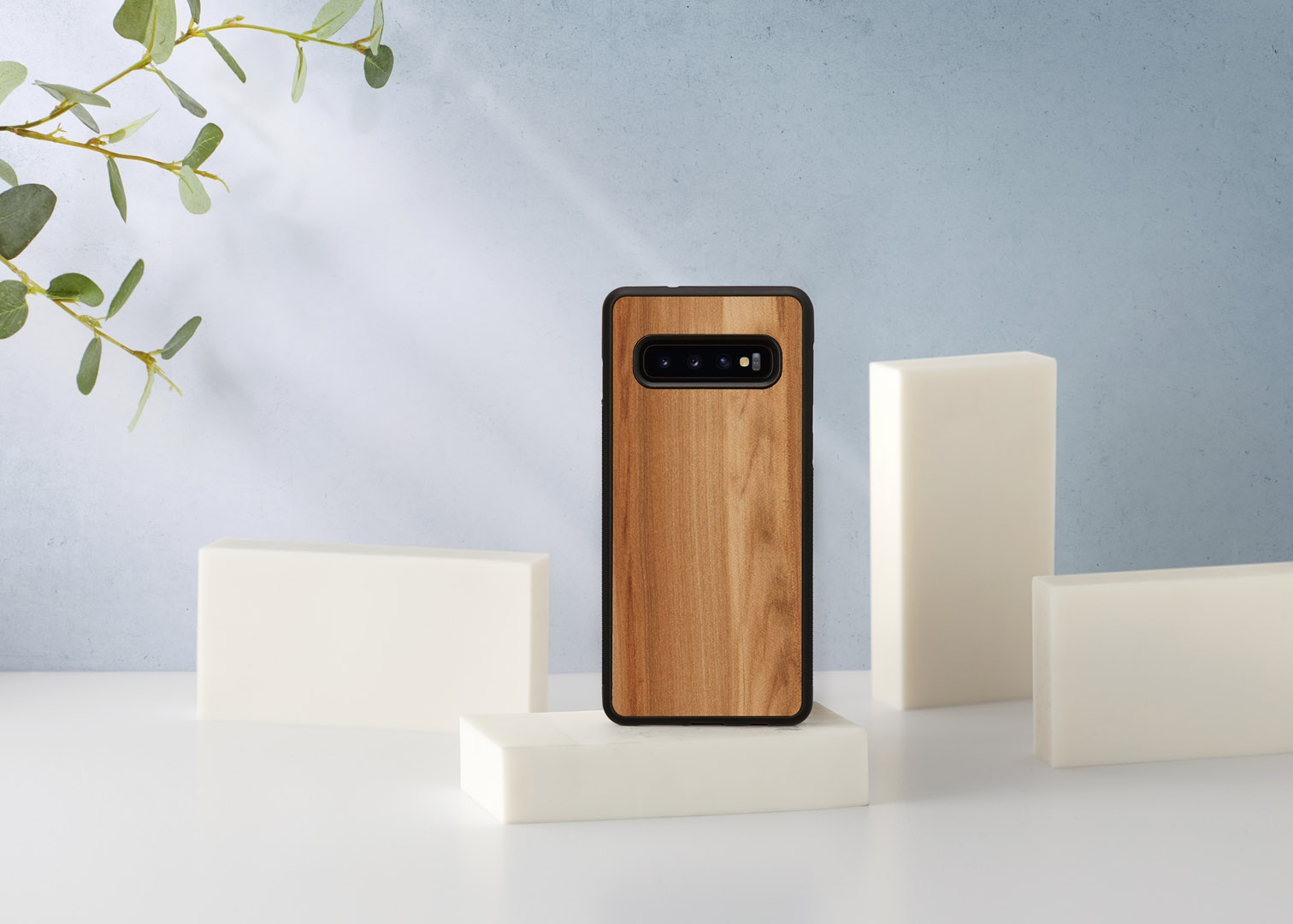 MAN&WOOD Galaxy S10 Korpus Cappuccino Must
