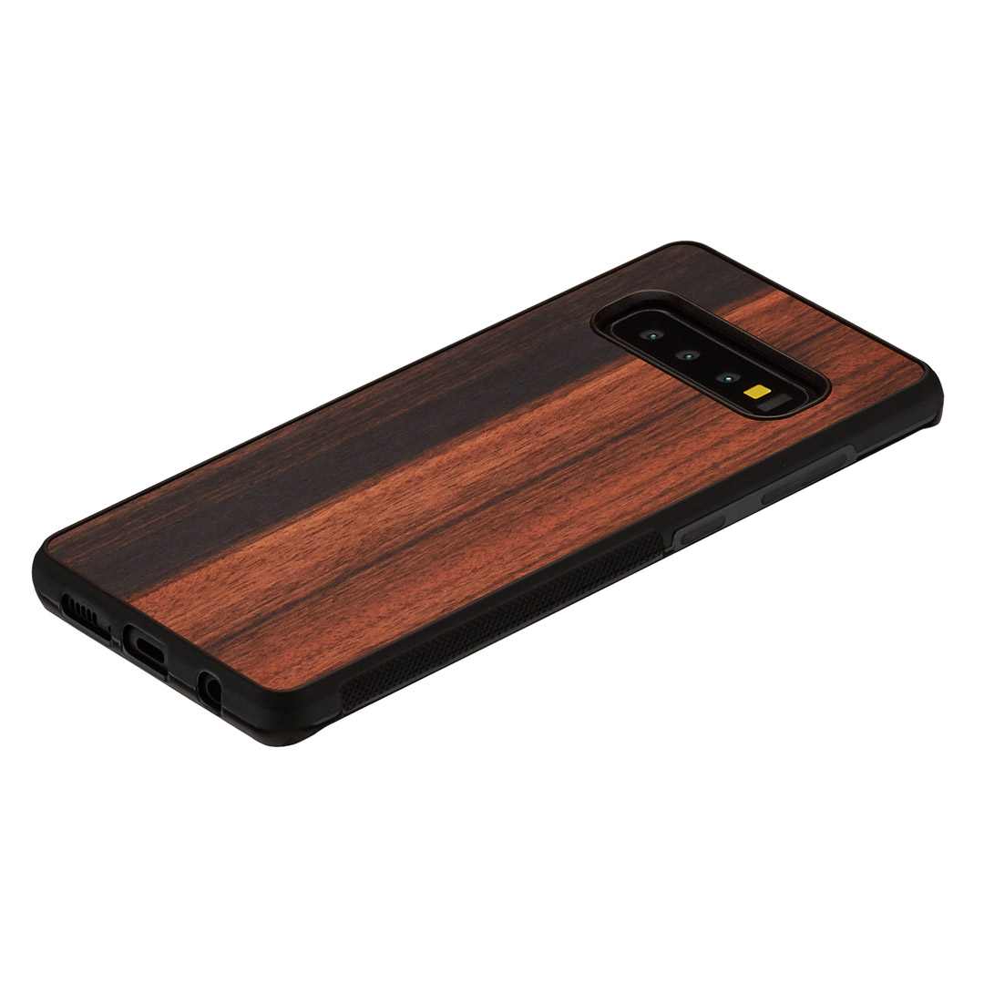 MAN&WOOD Galaxy S10 Ebony Black Case