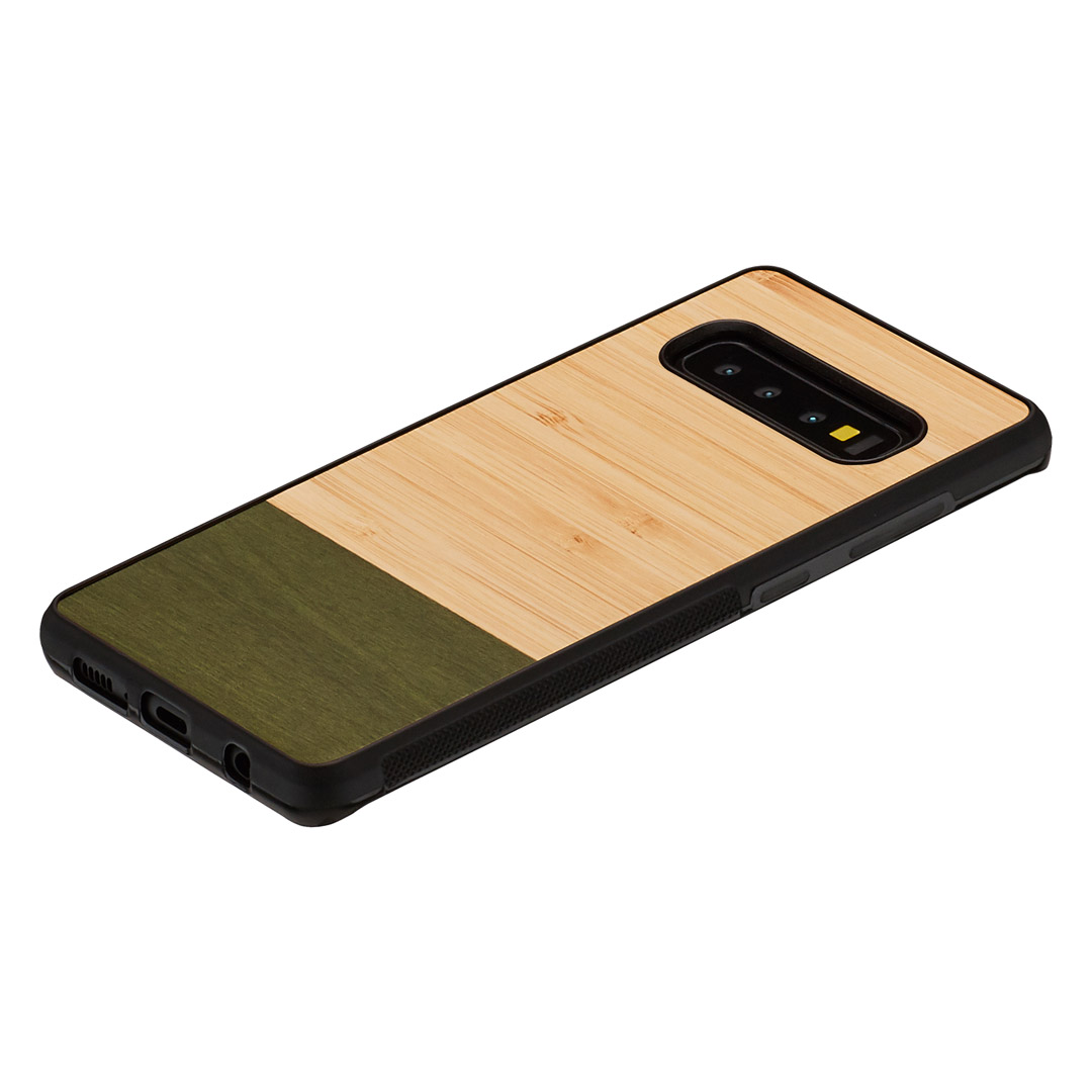 MAN&WOOD Galaxy S10 Bambuse Mets Must Korpus