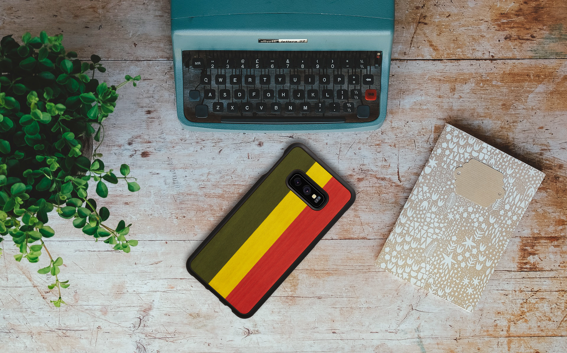 MAN&WOOD Galaxy S10e vāciņš Reggae Black