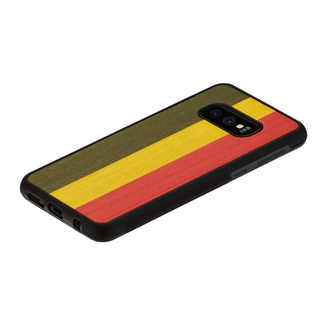 MAN&WOOD Galaxy S10e vāciņš Reggae Black