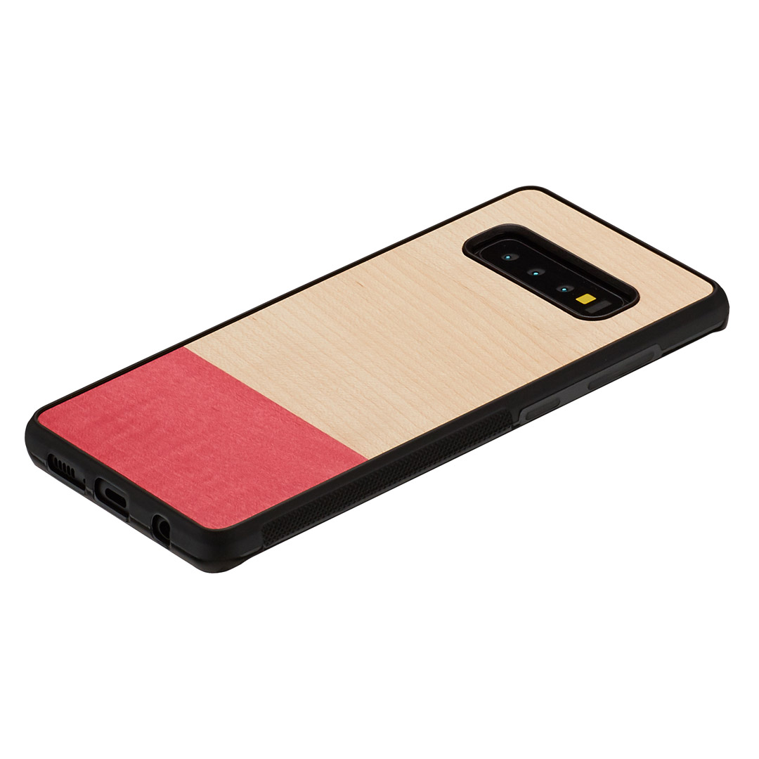 MAN&WOOD Galaxy S10 Plus Case Miss Match Black