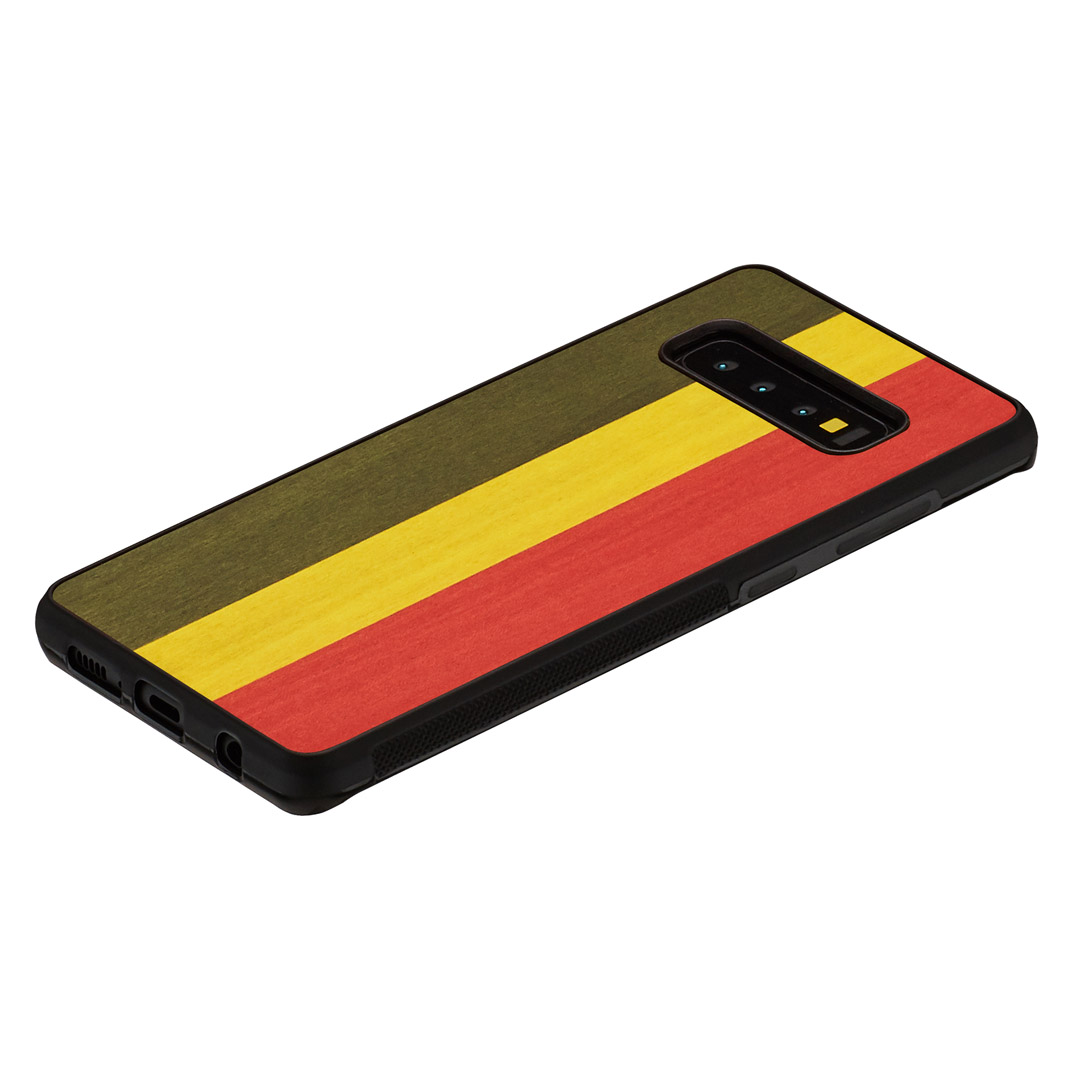 MAN&WOOD Galaxy S10 Plus Reggae Black Telefoni Karp