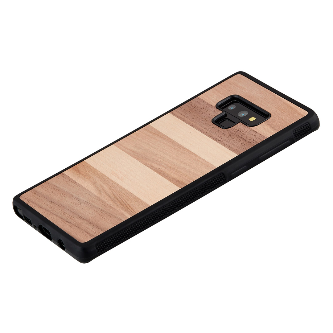 MAN&WOOD Galaxy Note 9 Case Black Wood Design