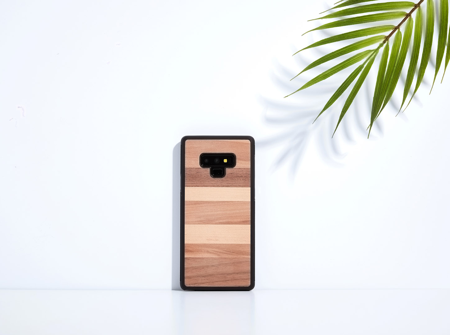 MAN&WOOD Galaxy Note 9 Case Black Wood Design