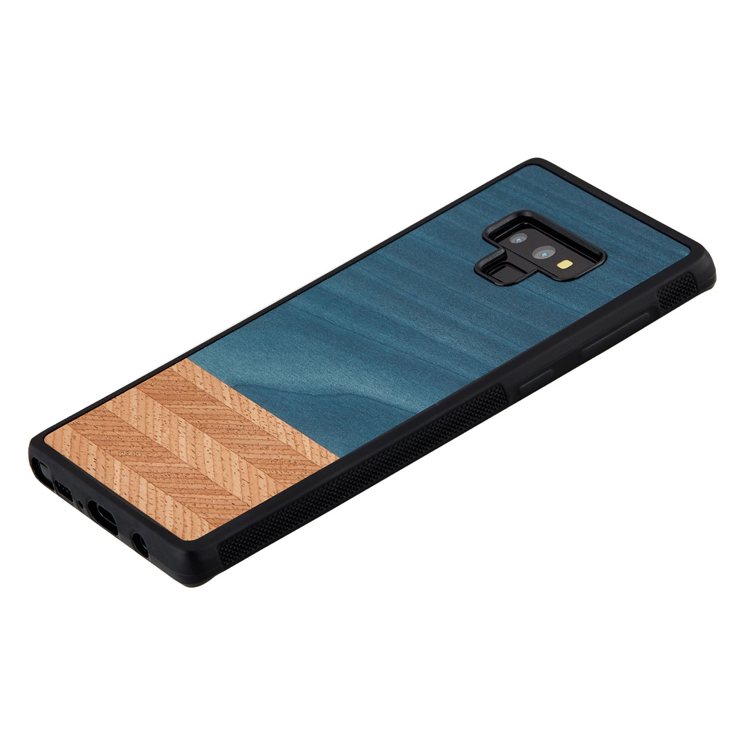 MAN&WOOD Galaxy Note 9 must teksariidest kate