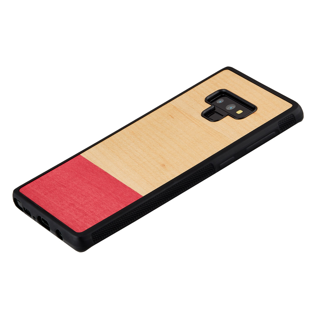 MAN&WOOD Galaxy Note 9 Case Black Miss Match
