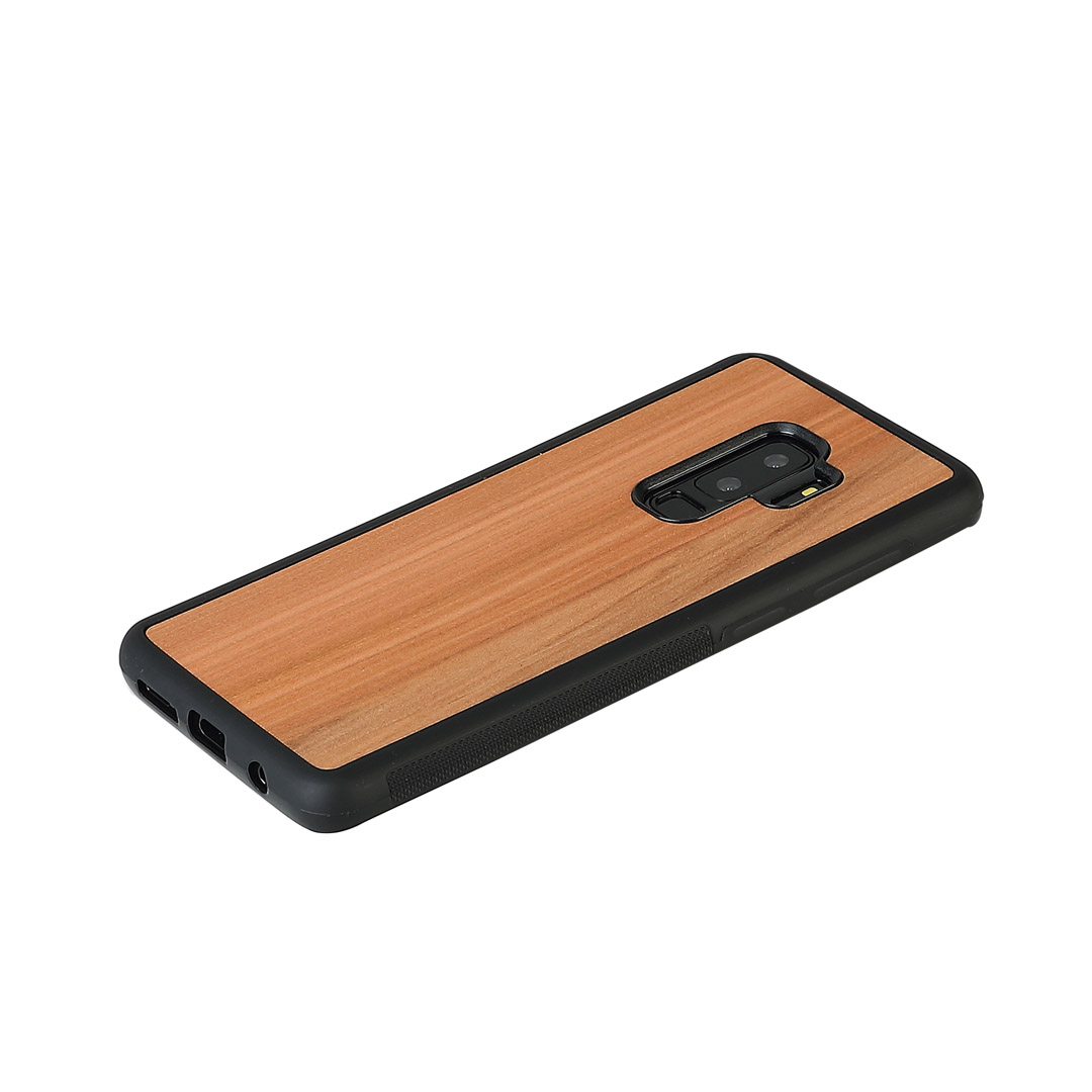 MAN&WOOD Galaxy S9 Plus Vāciņš Cappuccino Melns