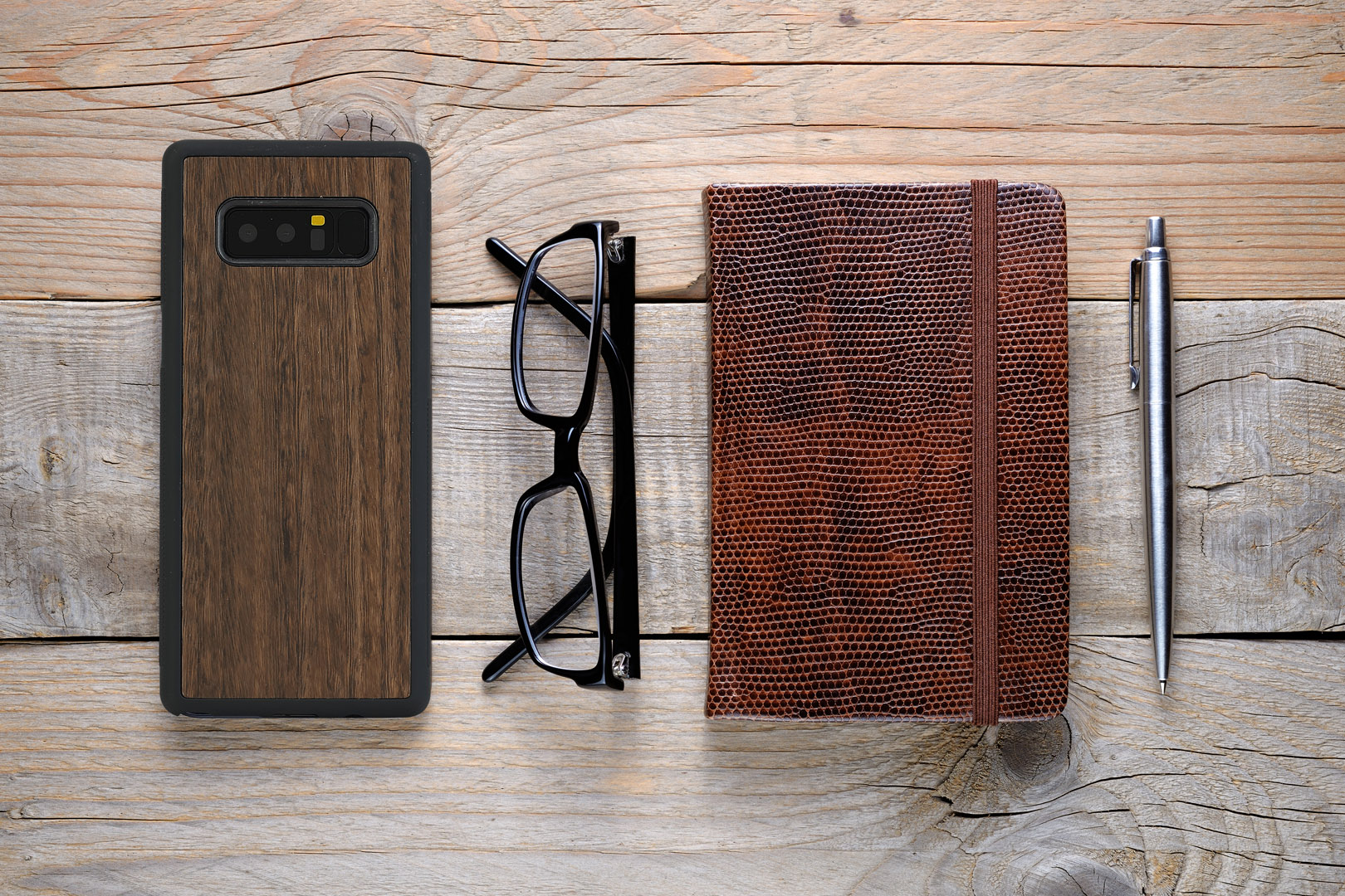 MAN&WOOD Galaxy Note 8 Case Koala Black