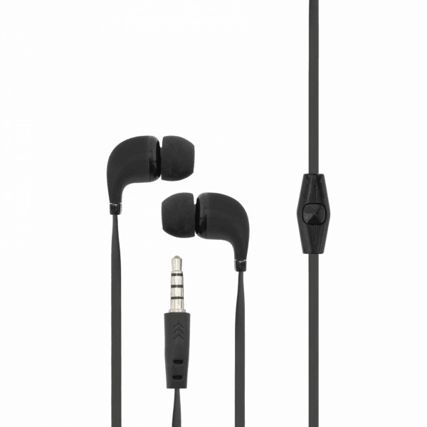 Sbox EP-038B Stereo Ausinės su Mikrofonu Juoda