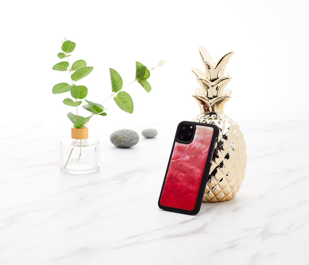 iKins iPhone 11 Pro Case Pink Lake Black