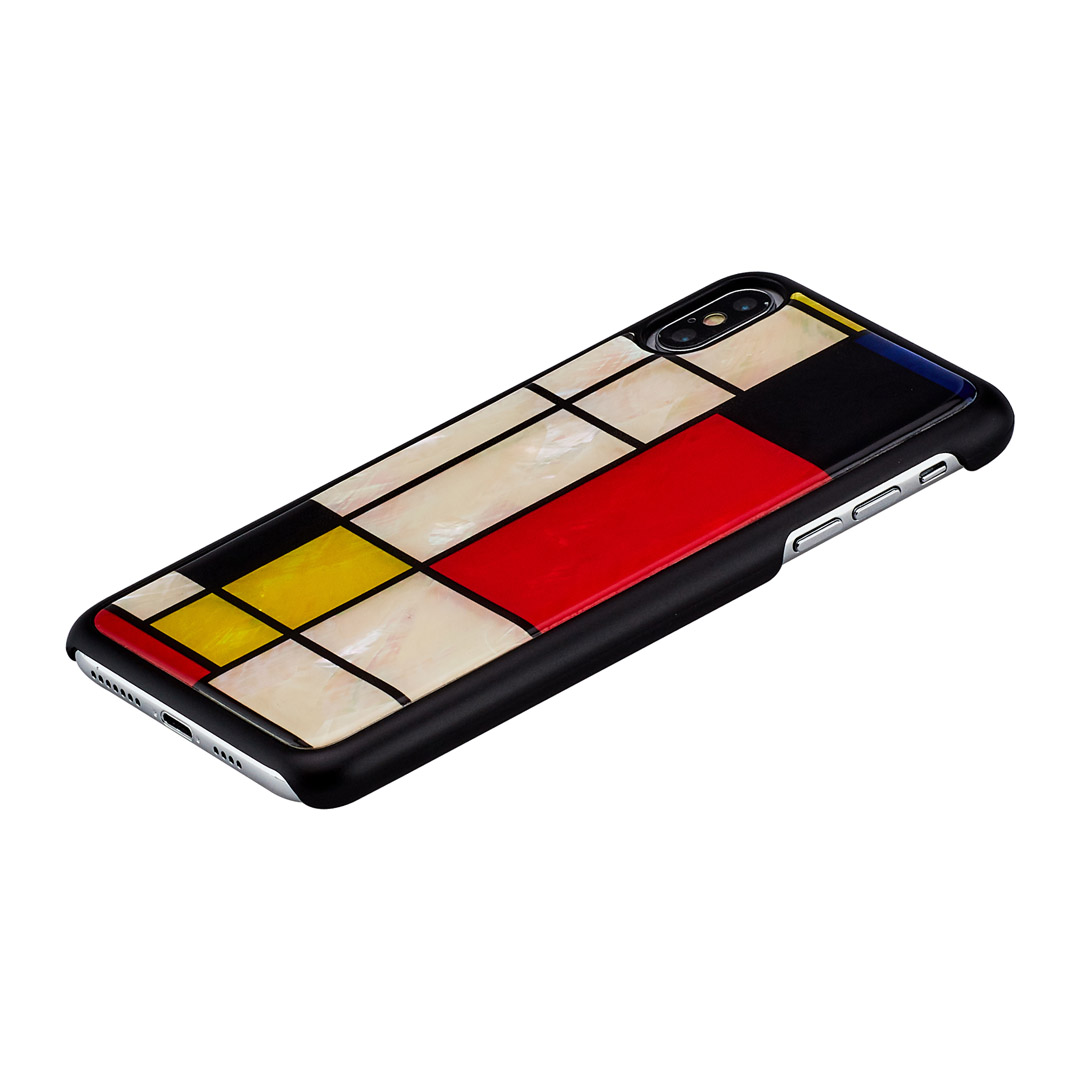 iKins iPhone XS Max Ümbris Mondrian Must