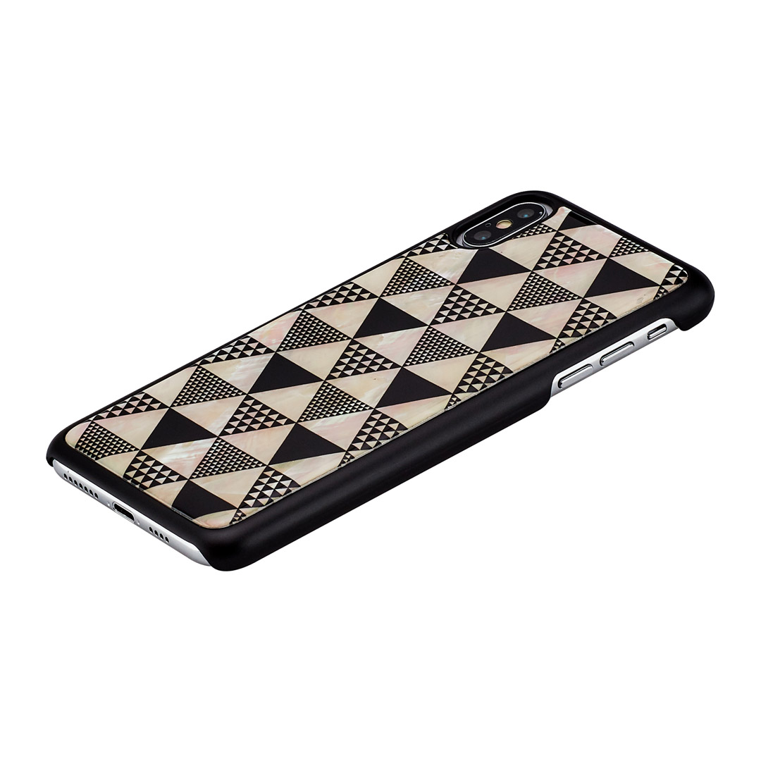 iKins iPhone XS Max Püramiid Must Korpus