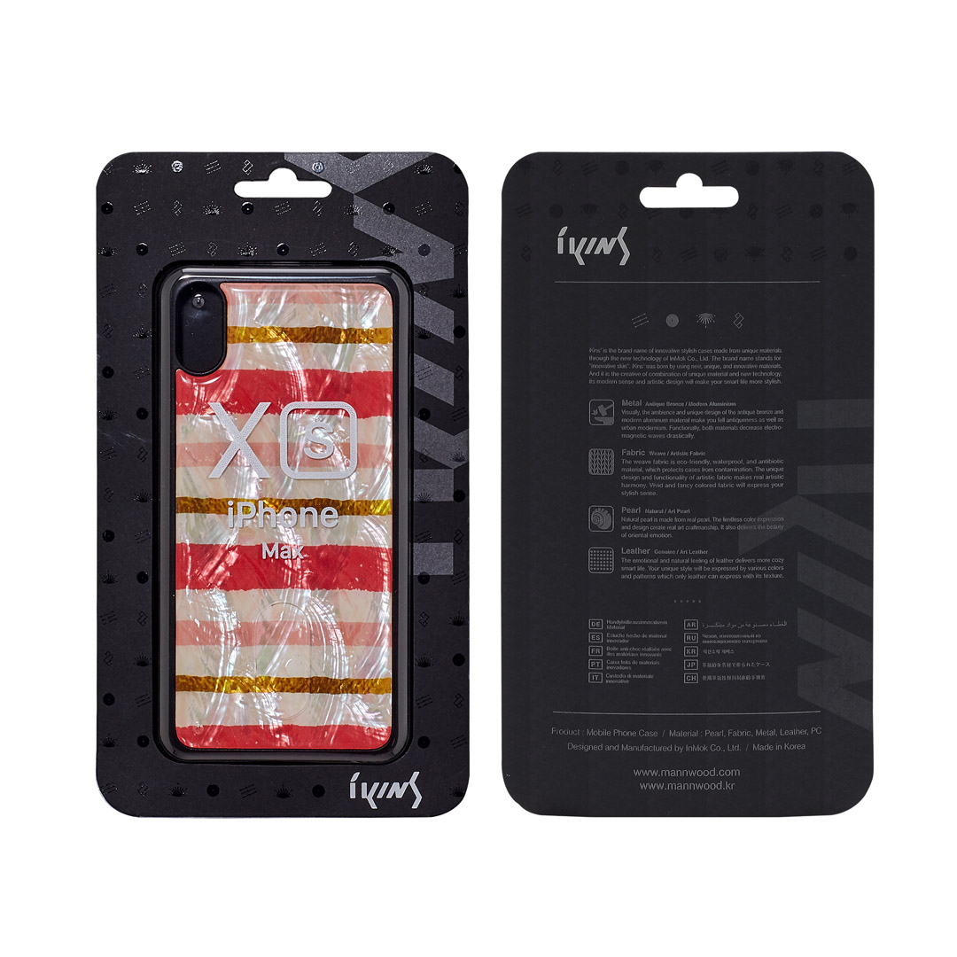 iKins iPhone XS Max Case Shortcake Black