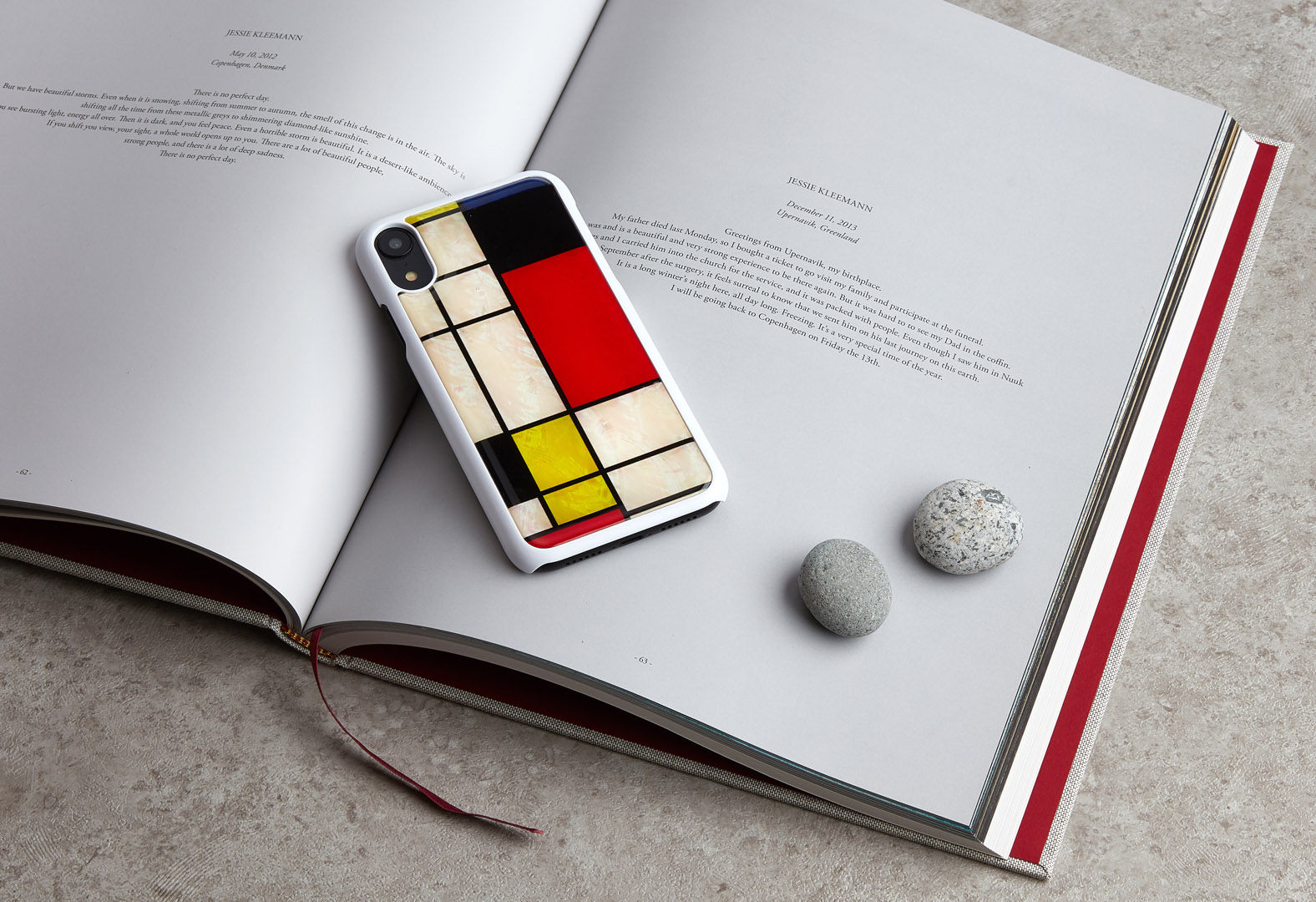 Чехол для смартфона iKins iPhone XR Mondrian White