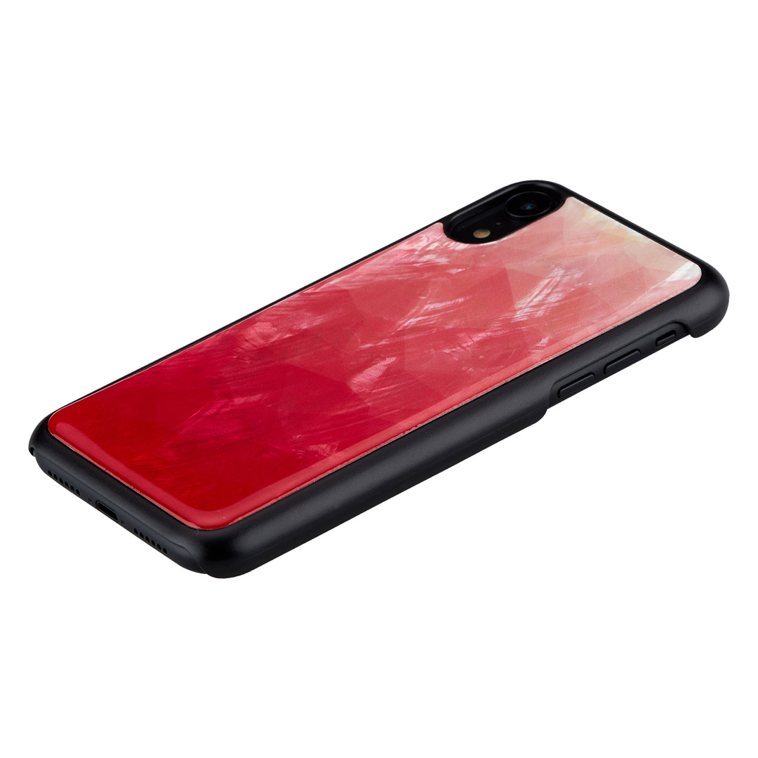 iKins iPhone XR Korpus Roosa Järv Must