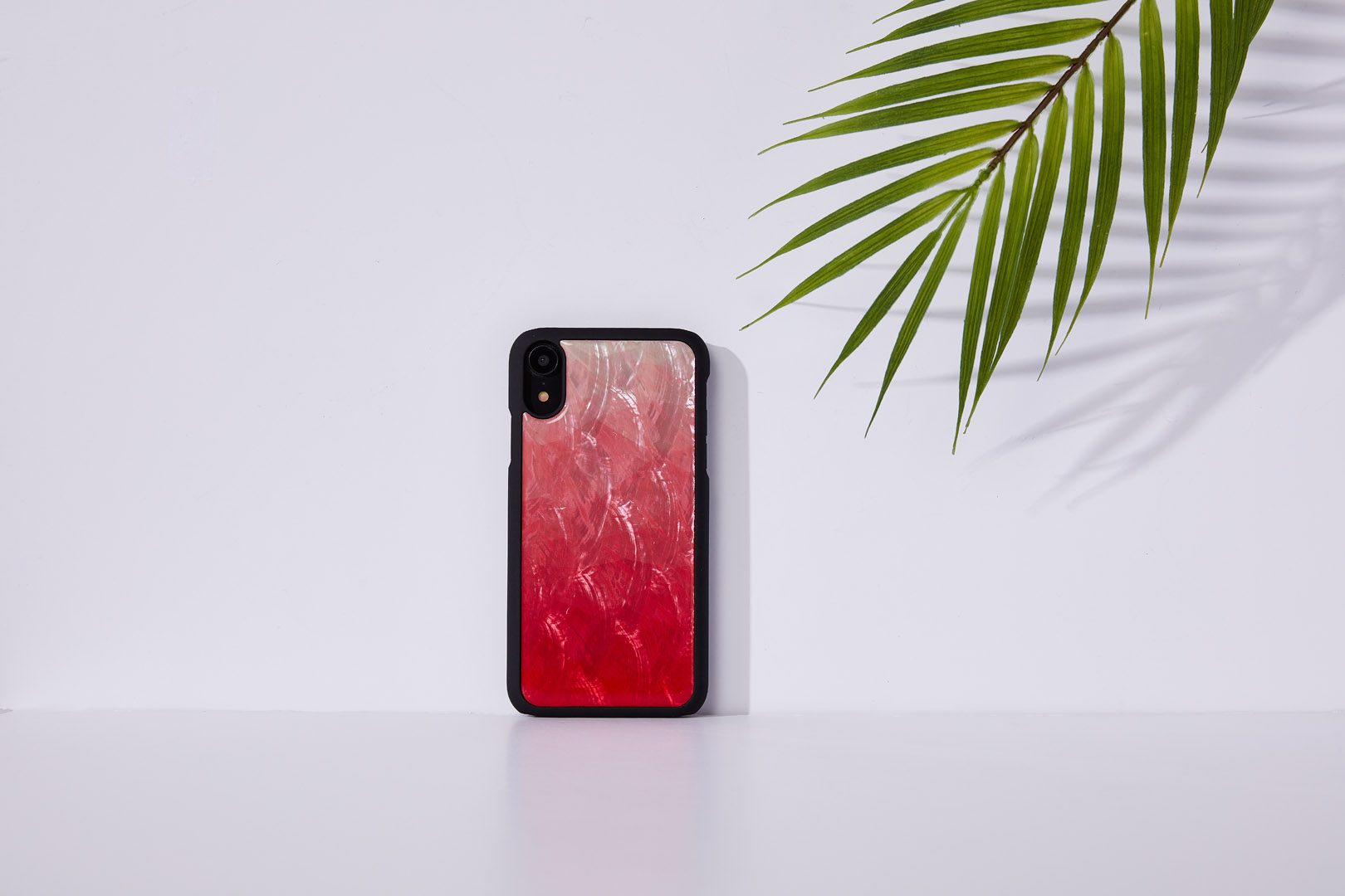iKins iPhone XR Korpus Roosa Järv Must