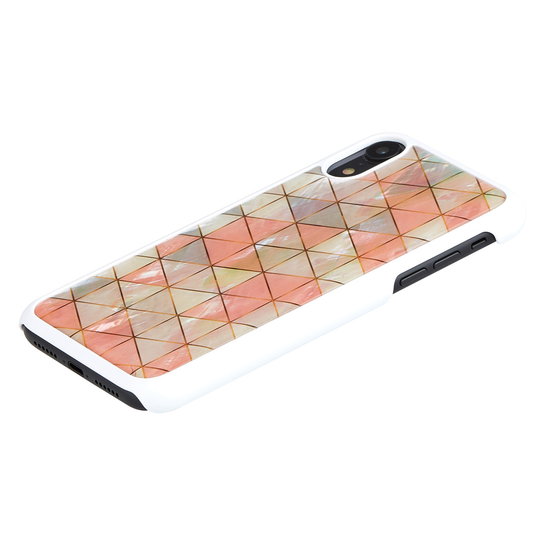 iKins iPhone XR Case Diamond White Stylish Protection