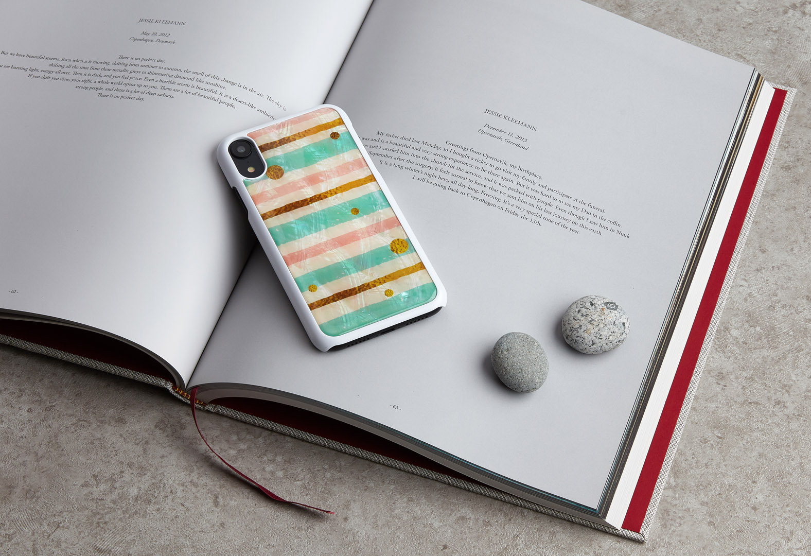Чехол iKins iPhone XR Pop Mint White для смартфона